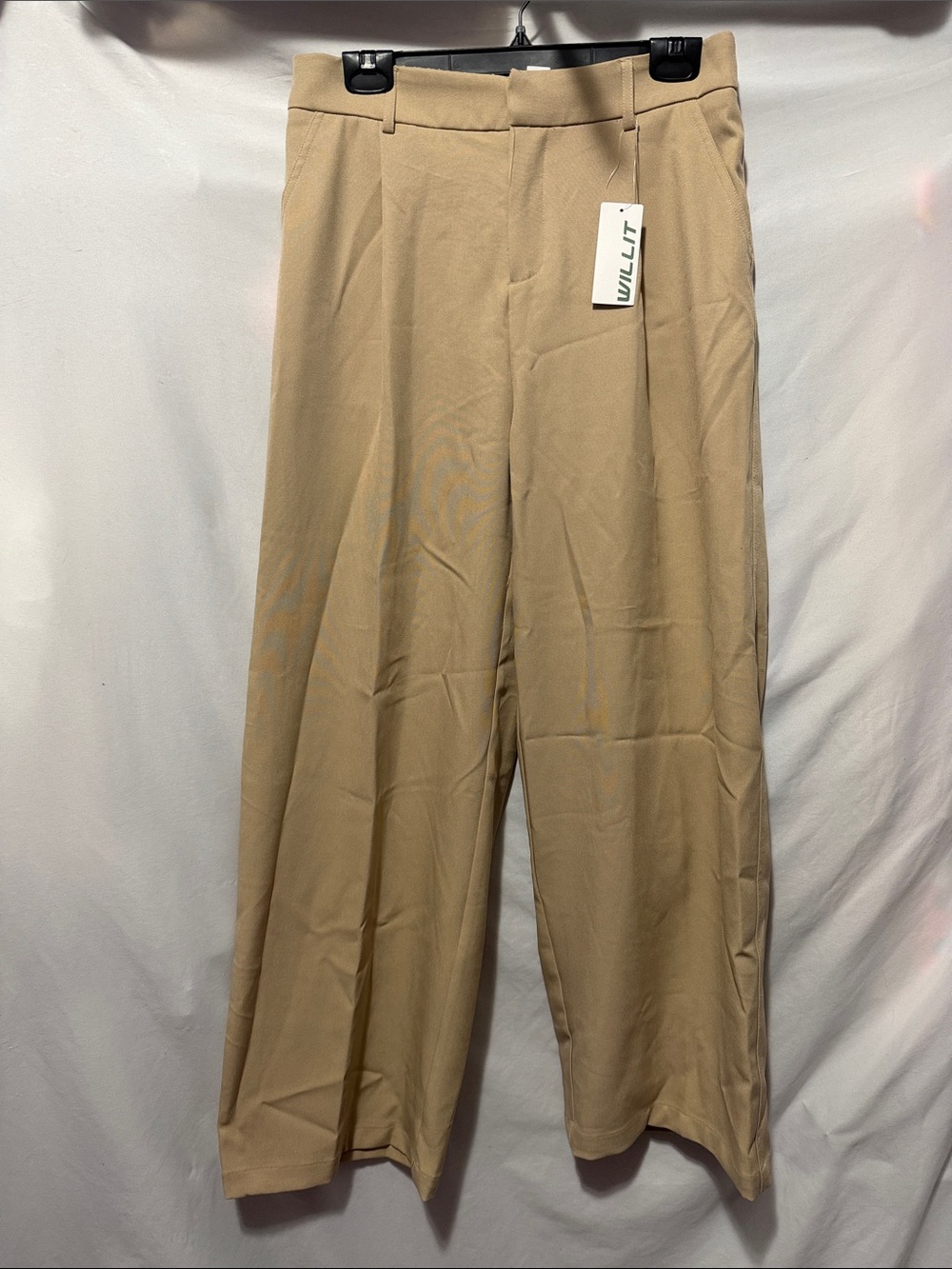 Will.it Wide Leg Pants in Tan